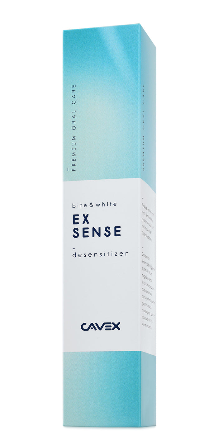 Гель від чутливості зубів Cavex ExSense - після чистки та відбілювання