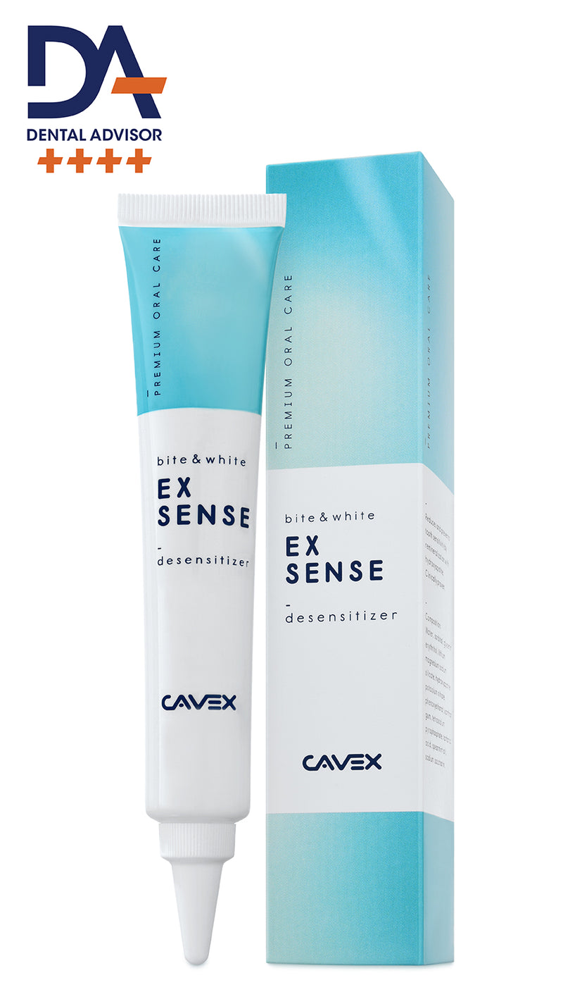 dental　ウェルスパ Гель від чутливості зубів Cavex ExSense - після чистки та відбілювання