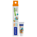 Зубна щітка VITIS KIDS для дітей віком від 3 до 6 років + паста-гель 8мл, 1 шт.