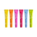 "Curaprox Be You" ypatingo skonio balinanti dantų pasta, geltona, oranžinė, rausva, raudona, mėlyna, žalia, tūbelė, 90 mililitrų